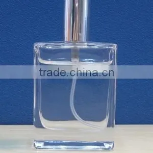 Hot Sell 50ml Square Glass Perfume Bottle thumbnail-1