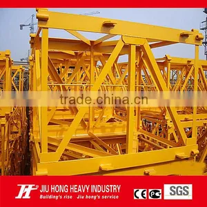 Tower Crane QTZ63(5610) Jib Length 56m, Tip Load 1.0T,Max Lifting Load 6t (split Mast Section) thumbnail-3