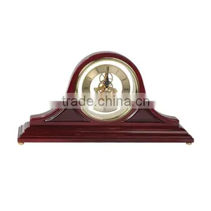 Europe Design Wooden Desktop Clock For Promotion Gift thumbnail-1