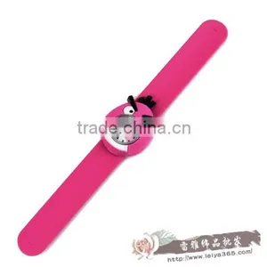 2016 Cheap Custom Design Silicone Slap Band for Watch Slap Bands thumbnail-3