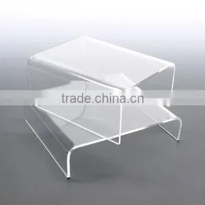 2016 White Acrylic Riser Display Fixtures, Plexiglass Display Riser thumbnail-6