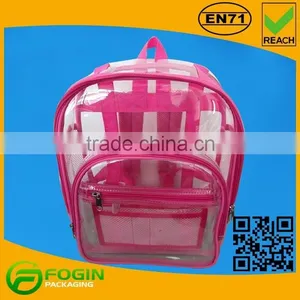 Pvc Clear Mini Backpack thumbnail-1