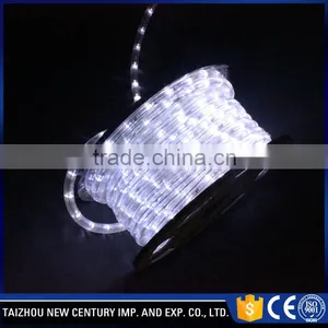 Waterproof Round 2 Wire White Color Decorative Rope Light thumbnail-4
