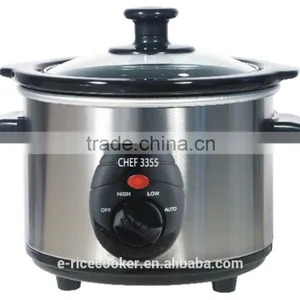 National Home Appliances Electric Slow Cooker With CE/GS/RoSH Certification thumbnail-1