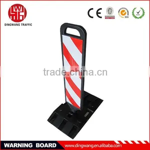 Red and Black Reflective Traffic Sign Board thumbnail-1
