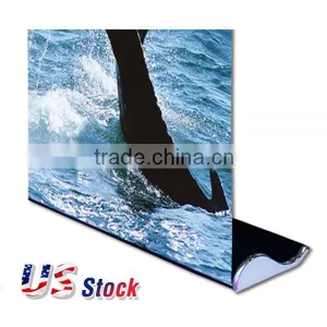 US Stock-Whale Shape Good Quality Roll Up Banner Stand (33" W x 79" H) (Stand Only) thumbnail-1