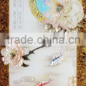 Home Decorating Hanging Modern Glass Painting thumbnail-5