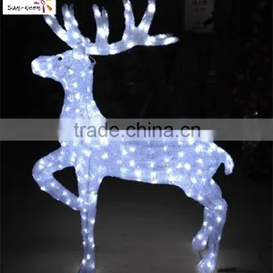 Christmas Decoration Led Deer Fancy Decorative Deer With CE RoSH Artificial Deer With Nice Quality thumbnail-5