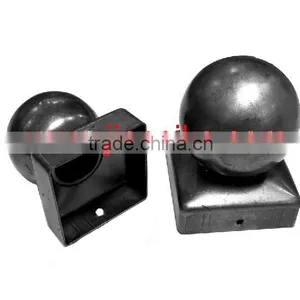Steel Post Cap,iron Post Cap,post Cap With Ball thumbnail-1
