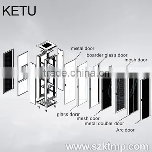 Free Standing Steel Network Closet thumbnail-3