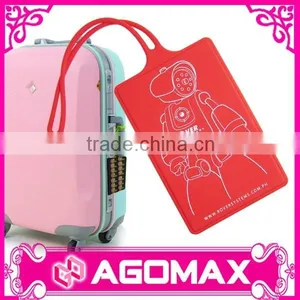 Welcome Small Order Popular Gift Funny Business Card Size Luggage Tag thumbnail-4