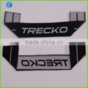 Custom High Density Labels Sewed In Cheap Woven Labels For Garment Handbags thumbnail-6