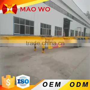 2016 Best Quality 3 Axles Used Skeleton Container Semi Trailer for Sale thumbnail-1