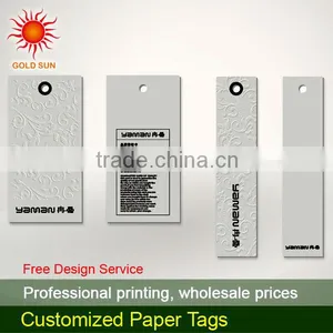 Cheap Hot Sales Hang Tags & Hang Tag With Garment Price Hangtags and Bag for Fastener thumbnail-1