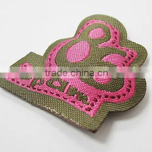 Garment Satin Woven Cotton Stuffing 3D Label thumbnail-1