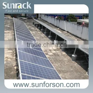 Ground Aluminium Profile for Solar Mounting Angle Fixed thumbnail-1
