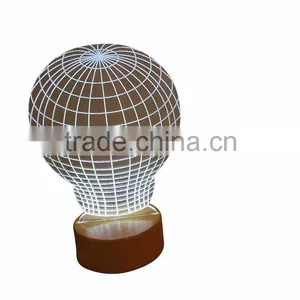 3D Night Light LED Lamp For Kids Bedroom Decoration thumbnail-1