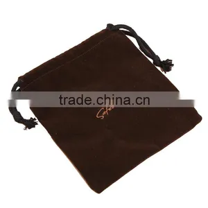 Custom Velvet Drawstring Pouch Bag thumbnail-2