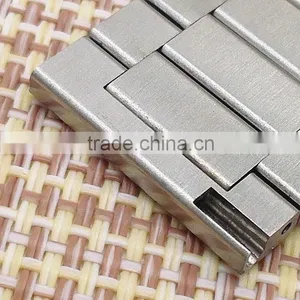 Brush Solid 23mm 304 Stainless Steel Watch Band for Smart Watch thumbnail-4