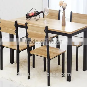 Factory Wholesale Cheap Dubai Wooden Baby Dining Table and Chair thumbnail-6