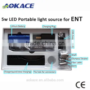 Handheld LED Cold Light Source With Condenser Lends System for Endoscope thumbnail-4