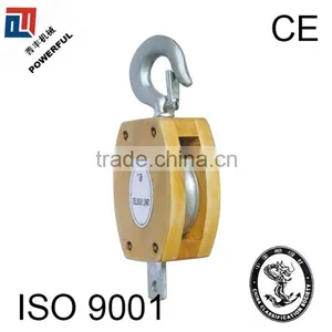 JIS TYPE SINGLE WOODEN PULLEY WITH EYE thumbnail-2