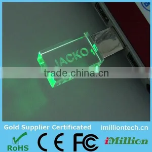 Customized Service Crystal 8gb Pendrive With Gift Box thumbnail-4