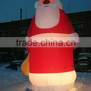 Giant Outdoor Lighting Inflatable Santa Claus for Christmas Decoration thumbnail-1