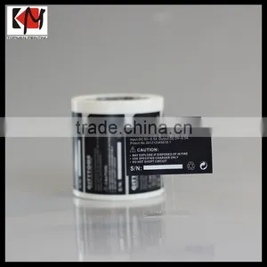 Self Adhesive Vinly Label Printing Anti-curl Heat Resistant Label Sticker thumbnail-1