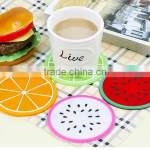 Different Fruit Shape Silicone Cup Pad thumbnail-2