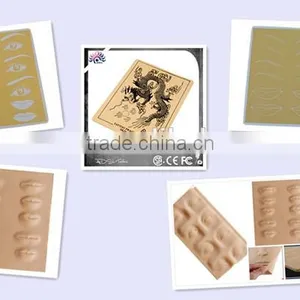 Permanent Makeup Eyebrow Practice Skin,Make up Cosmetic Tattoo Practice,Eyebrows Tattoo Practice Skin ,Fake Tattoo Practice thumbnail-3