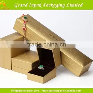 Customized 2016 Luxury Soft Velvet Foam Inserts Jewelry Ring Box Earring Box Necklace Box Make Paper Jewelry Box thumbnail-1