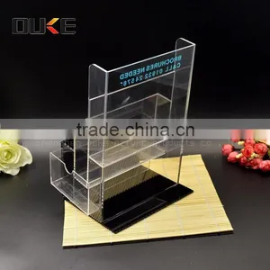 Good Quality Best Selling Clear Acrylic Brochure Holder thumbnail-2