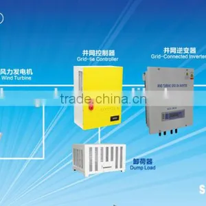 50kw Grid-tie Wind Turbine System Controller With Three Phase Dump Load thumbnail-2