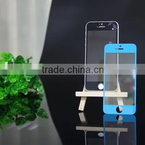 Good and Beautiful Colorful Mobile Phone Screen Film for Iphone 5 Tempered Glass Screen Protector thumbnail-1