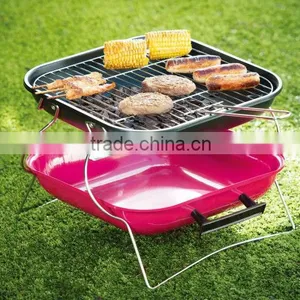 14" Foldable Charcoal Bbq Grill,barbecue Stove,barbecues,grill Barbecue,,charcoal Portable Folding Barbecue Grill thumbnail-1