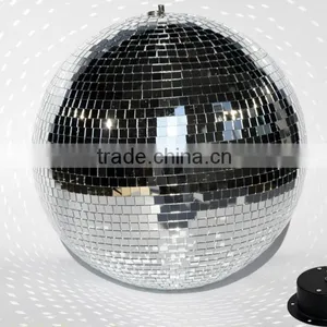 High Quality With All Size Reflection Rotation Hanging Mirror / Glass Ball Light thumbnail-2