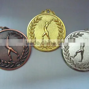 2016 Factory Direct Sale Gymnastics Medal Gold Silver Copper Pink 3D Sport thumbnail-4