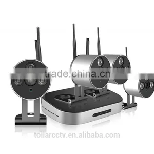 P2P Outdoor Wifi ip Camera Kit Wireless IP Kit 720P 1.0MP Camera Kit thumbnail-1