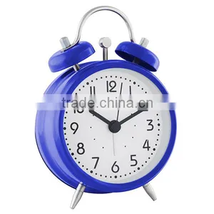 Customize Size Two Bell Ring Metal Alarm Clock thumbnail-1
