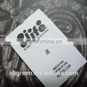 Wearable Polyester Satin Size Printing Tag thumbnail-1