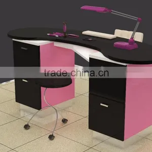 CE Certification Manicure Salon Table Nail Bar Furniture With Your Logo thumbnail-4