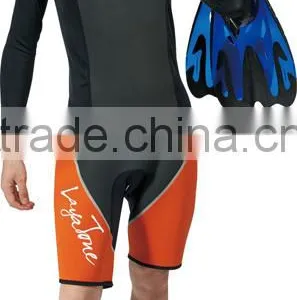 Men's Mesh Skin Rash Guard Lycra Swimming Suit L-02 thumbnail-2