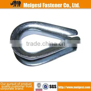 DIN6899 Galvanized Wire Rope Thimble Rigging thumbnail-1