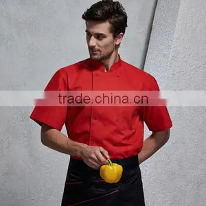 High Quality Men and Women Chef Jacket Green Free Shipping thumbnail-4