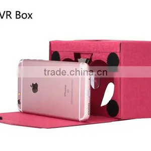 High-end PU Cardboard 2.0 Google vr in Shenzhen thumbnail-4