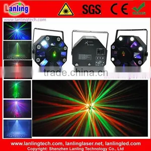 8*3W White Strobe + 5*3W RGBWY LED + RG Laser Light thumbnail-1