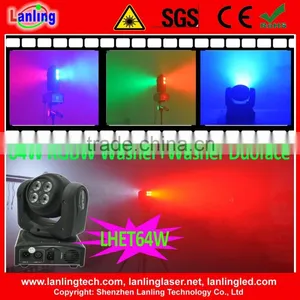 RGBW Washer+Washer Duoface Led Moving Head Disco Lights thumbnail-1