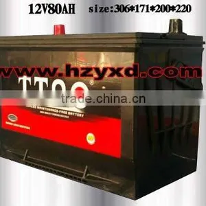 Sealed Lead Acid MF 12 Volt Car Battery for Benz thumbnail-1