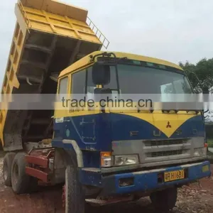 Used Mitsubishi 10 Tires Good Condition Dump Truck For Sale thumbnail-1